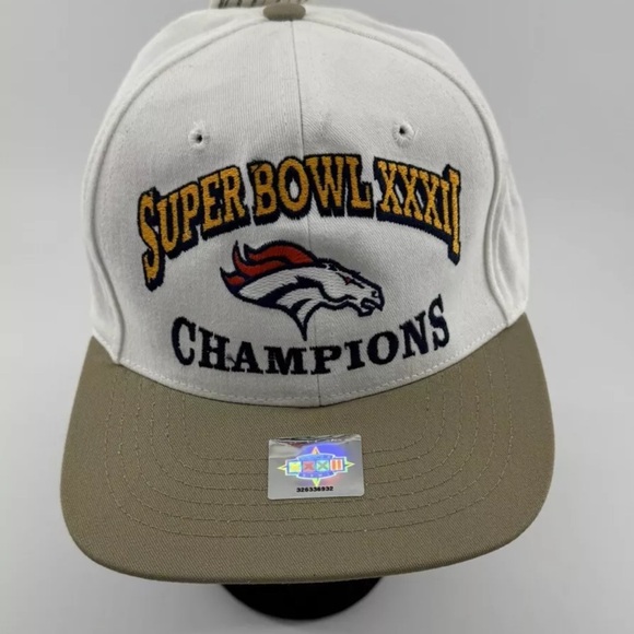 Denver Broncos Snapback Hat Cap NFL Super Bowl Champions 1998 NOS - Picture 3 of 6